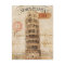 Vintage Leaning Tower of Pisa