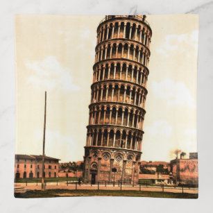 vintage leaning tower of Pisa Trinket Trays