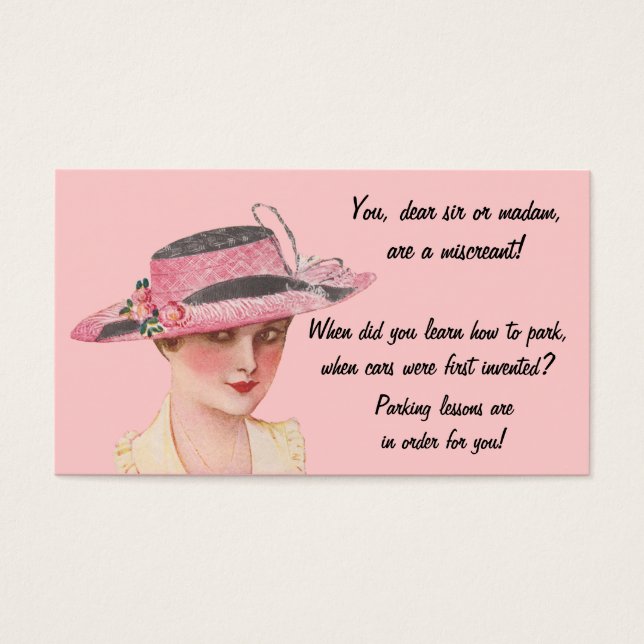 Vintage Learn To Park (Front)