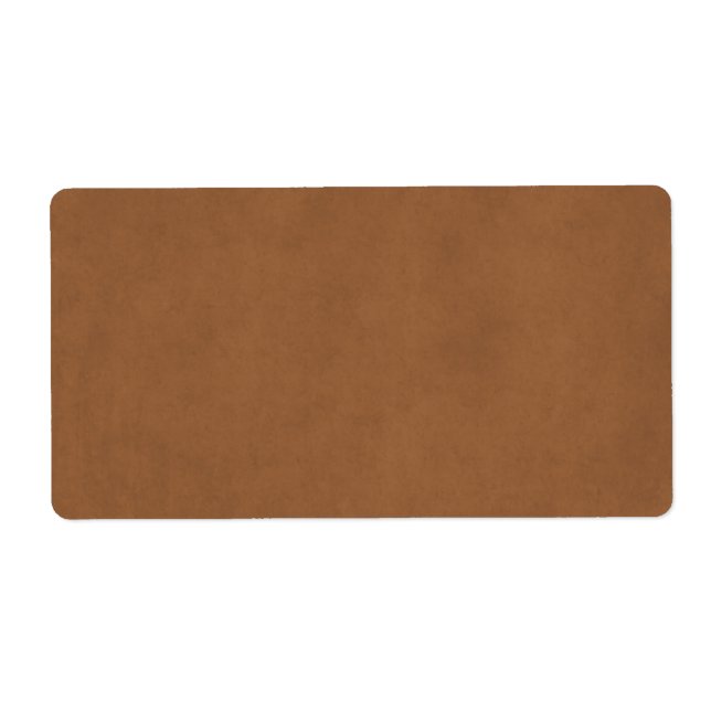 Vintage Leather Brown Parchment Paper Template (Front)