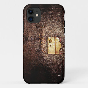 Vintage leather iPhone 11 case