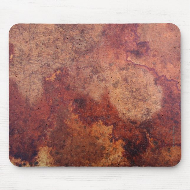 Vintage Leather Mouse Mat (Front)