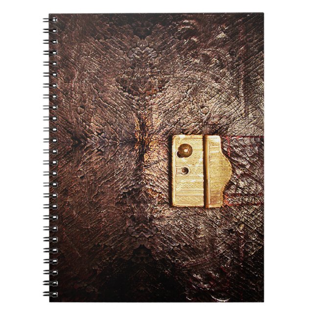 vintage leather notebook (Front)