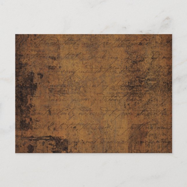 Vintage Leather Postcard (Front)