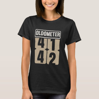 Vintage Legend 42 Years Old Oldometer 41-42 Men Wo T-Shirt