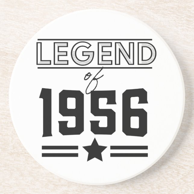 Vintage Legend of 1956 Coaster (Front)