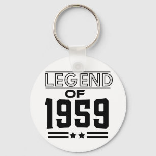 vintage legend of 1959 key ring