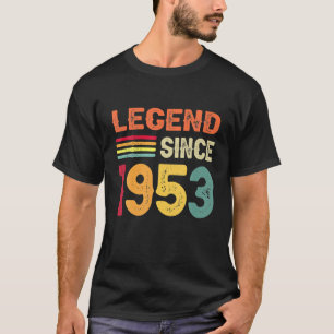 Vintage Legend Since 1953 70th Birthday 70 Years T-Shirt