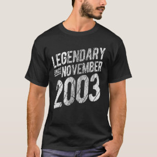 Vintage Legendary Since November 1962 60 Years Bir T-Shirt