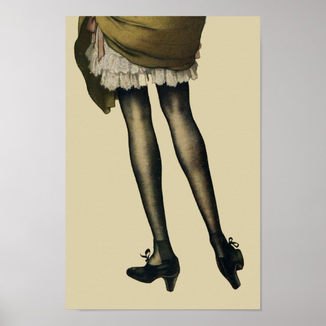 Vintage Legs Poster (Front)