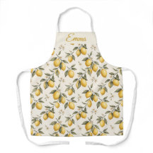 Vintage Lemon Blossom – Elegant Botanical Citrus