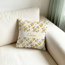 Vintage Lemon Blossom – Elegant Botanical Citrus 