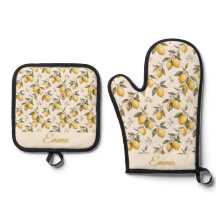 Vintage Lemon Blossom – Elegant Botanical Citrus