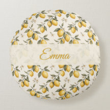 Vintage Lemon Blossom – Elegant Botanical Citrus 