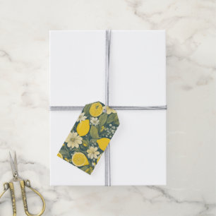 Vintage lemon gift tags