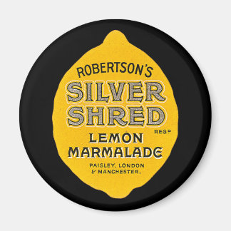 Vintage Lemon Marmalade Label Magnet