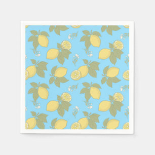 Vintage lemon  napkin