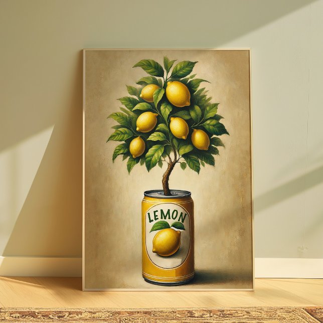 Vintage Lemon Tree Farmhouse Kitchen  Wall Art (Creator Uploaded)