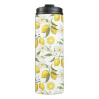 Vintage Lemon Tree Pattern