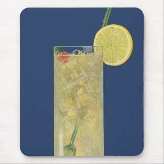 Vintage Lemonade or Fruit Soda, Drinks Beverages Mouse Mat