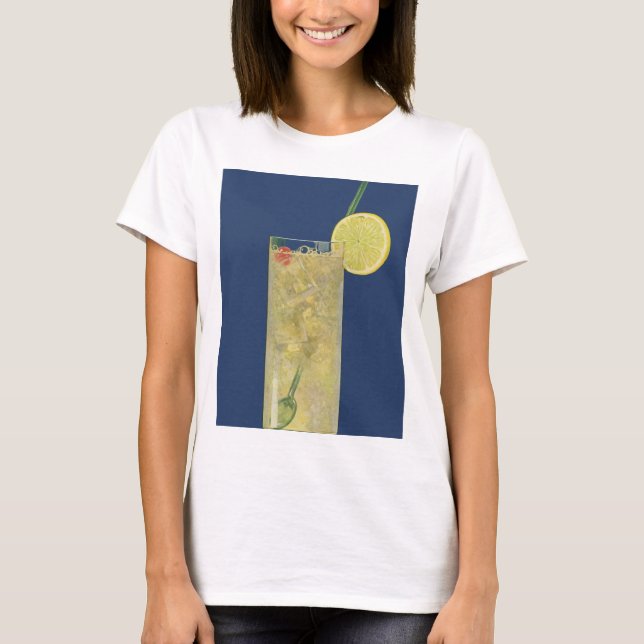 Vintage Lemonade or Fruit Soda, Drinks Beverages T-Shirt (Front)