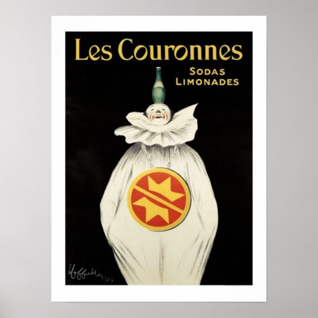 Vintage Lemonade Soda Advertisement Poster (Front)