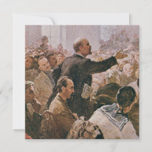 Vintage Lenin Holiday Card
