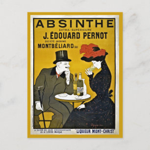 Vintage Leonetto Cappiello Absinthe ad Postcard