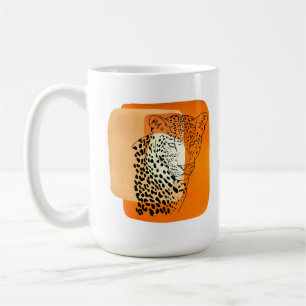 Vintage Leopard Coffee Mug