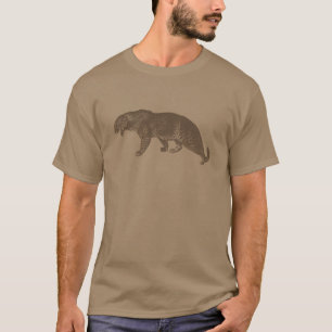 Vintage Leopard Illustration  T-Shirt