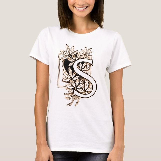 Vintage Letter 'S' Collage - Shirt (Front)