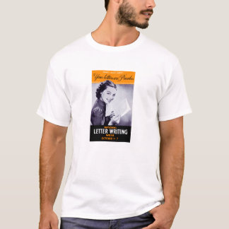 Vintage Letter Writing T-Shirt
