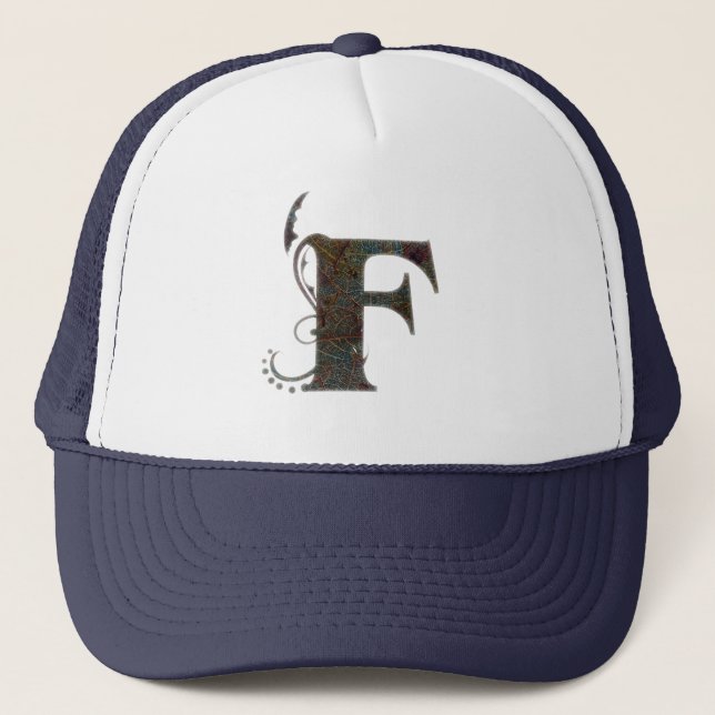 Vintage Letters F - Hat (Front)