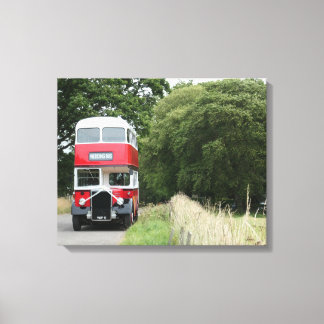 Vintage Leyland Bus Canvas Print