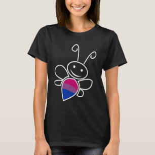 Vintage LGBT Bi Bisexual Bee Bine Pride Merch T-Shirt