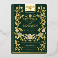 Vintage Library Book Wedding