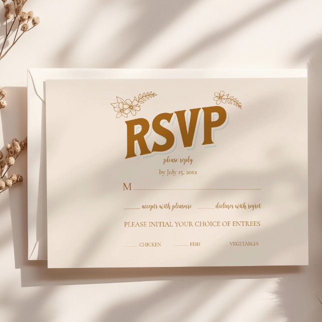 Vintage Library Book Wedding RSVP Card (Creator Uploaded)