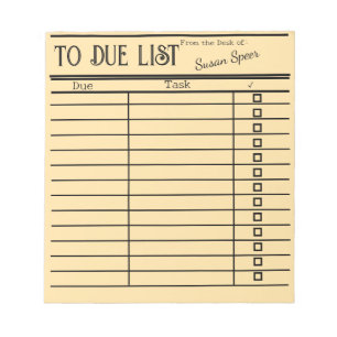 "vintage library card notes-personalised notepad