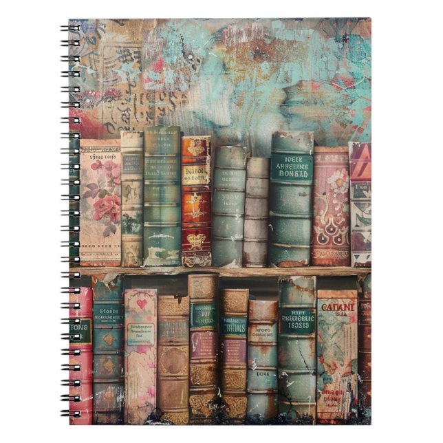 Vintage Library Notebook (Front)