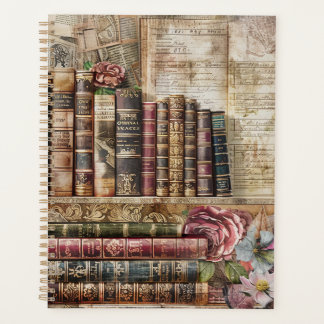 Vintage Library Planner