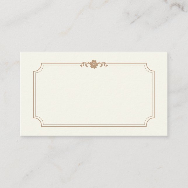 Vintage Library Wedding Place Cards 100 pk (Front)