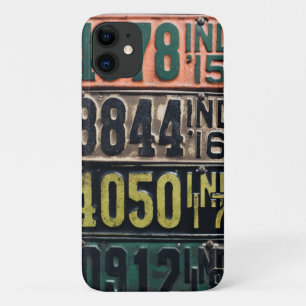 Vintage License Plates iPhone 11 Case