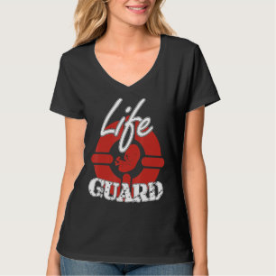 Vintage Life Guard Anti Abortion Pro Life Christia T-Shirt