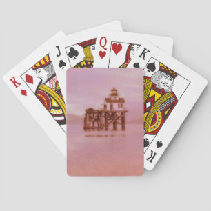 Vintage Lighthouse Playing Cards