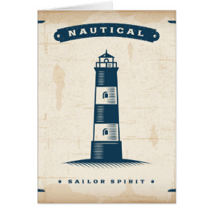 Vintage Lighthouse Poster 1
