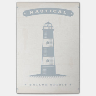 Vintage Lighthouse Poster 1 Post-it Notes