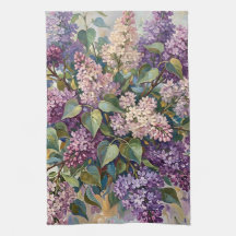 Vintage Lilac Flowers