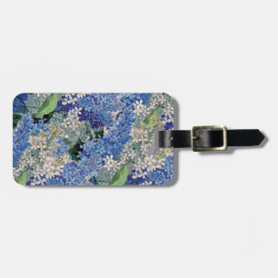 Vintage Lilacs Luggage Tag
