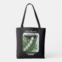 Vintage Lima Pole Beans Vegetables Fredonia, NY