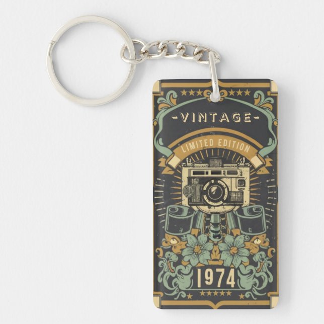 Vintage Limited Edition 1974 Key Ring (Front)